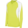 thumbnail image 2 of High Five M Girls Long Sleeve Court Jersey Lime/White 342183, 2 of 2