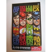 Angle View: Justice League of America 128 Stickers Booklet (Superman, the Flash, Green Lantern, & Batman