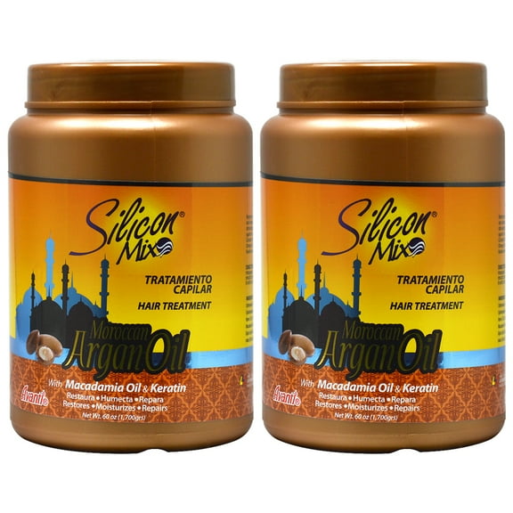 Silicon Mix Moroccan Argan Oil Treatment 60oz (Pack of 2)