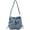 Light Blue, variant on Ladies Multi-Pocket Denim Crossbody Bag Denim Bucket Bag Denim Purse Shoulder Handbag
