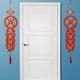 thumbnail image 4 of Coplas, 2 piezas de coplas tradicionales chinas, adorno colgante para Año Nuevo chino, diseño fácil de usar, 4 of 12