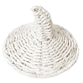 thumbnail image 5 of THOPBPRK 2026 Halloween Ghost with Witch Hat , Rattan White Ghost Centerpiece with Witch Hat – Halloween Birthday Gift, 11.8 Inch H, 5 of 7