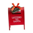 thumbnail image 3 of Christmas Decoration Mailbox Ornament Holiday Decor Featuring a Compact Nostalgic Design for Office and Window Displays, 3 of 9