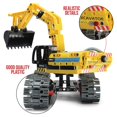 thumbnail image 3 of Top Race Stem Building Toys Building Set stem Kits for Boys Gift Toys for Boys Ages 6-14 Year Old and up, 2 in 1 Model Set Excavator Toy and Robot Toy 342 Pieces, 3 of 6