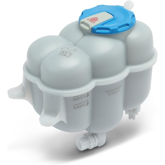 A-Premium Engine Coolant Overflow Recovery Reservoir Tank [with Cap & Sensor] Compatible with Audi Q7 2017-2022 2.0L, Q7 2017-2019 3.0L, Replace# 4M0121321H, 4M0121403D