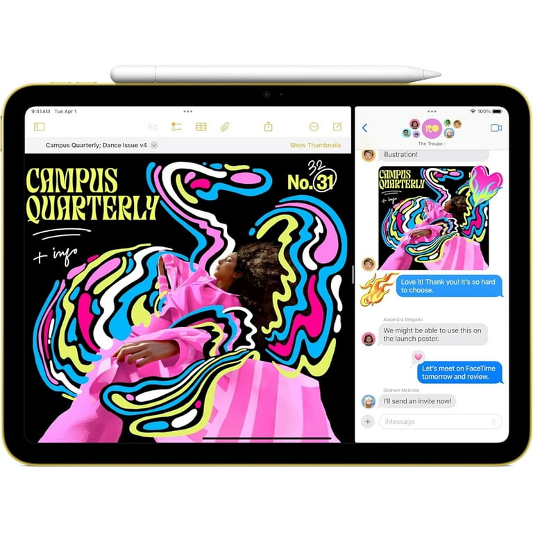 Open Box Apple 11-inch iPad Wi-Fi 128GB – Pink - Walmart.com