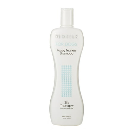 BioSilk Therapy for Dogs Puppy Tearless Shampoo 12 oz.