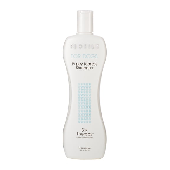 BioSilk Therapy for Dogs Puppy Tearless Shampoo 12 oz.
