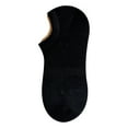 thumbnail image 1 of Namzi 6 pares de calcetines invisibles para hombre, antideslizantes, con agarre de silicona, transpirables, de corte bajo, informales, color negro., 1 of 5
