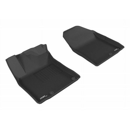 3D MAXpider 2017-2022 Fits Hyundai Ioniq Fits Kia Niro Fit Ioniq Electric Hybrid Plug-In Hybrid 1st Row Black Kagu Carbon Fiber Embossed Pattern Floor Mat L1HY07811509