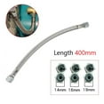 thumbnail image 3 of 400Mm Air Compressor Intake Tube Air Pump Check Valve Stainless Steel Hose M14, 3 of 7