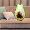 thumbnail image 4 of Yvsxxv 1 Soft Plush Avocado Simulation Fruits Pillow Stuffed Cushion Photo Props for Home Sofa Decoration, 4 of 7