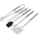 thumbnail image 3 of Juego de herramientas para barbacoa JAMW de acero inoxidable 18 piezas con bolsa Oxford, 3 of 5