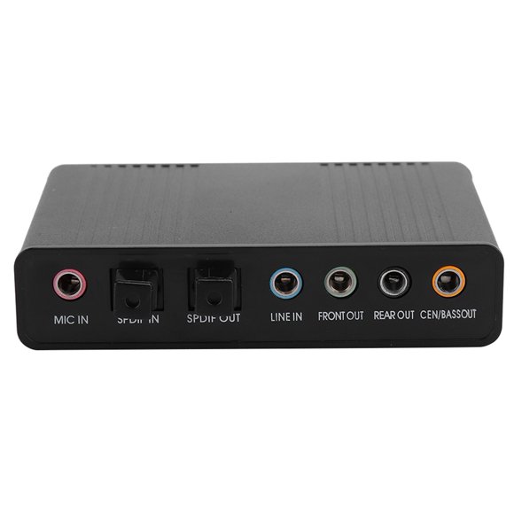 Sound DM HD10 USB 5.1 Computer Adaptador de Audio de Sonido de Sonido externo pararena de karaoke