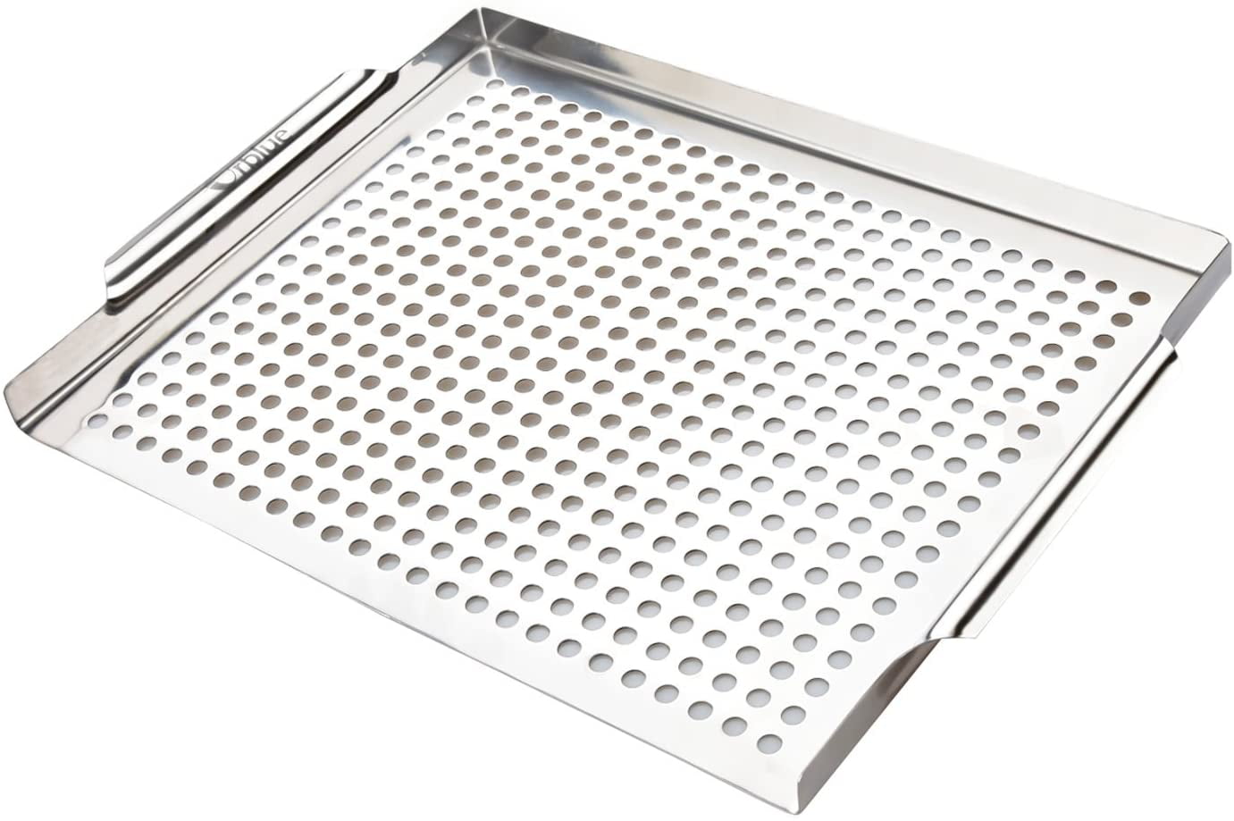 Orblue Stainless Steel BBQ Grill Topper Pan, Grilling Tray