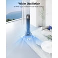 thumbnail image 3 of NFTIGB Tower Fans 36" Oscillating Floor Fan with Remote for Home, 4 Speed 4 Modes,12H Timer,New, 3 of 11