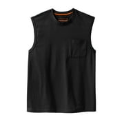 Boulder Creek By Kingsize Men's Big & Tall Heavyweight Pocket Muscle Tee Shirt