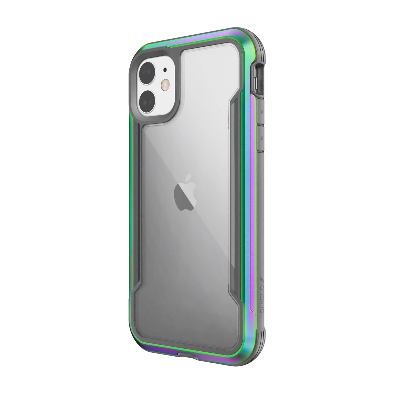 Raptic Shield Case Compatible with iPhone 11 Case, Shock Absorbing Protection, Durable Aluminum Frame, 10ft Drop Tested, Fits iPhone 11, Iridescent