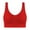 Red, variant on QLEICOM Everyday Bras for Women, Women's Comfort Lift Wirefree Bra Traceless Comfortable One-piece No Steel Ring Vest Breathable Gathering Bras Light Blue Cup 70ABC