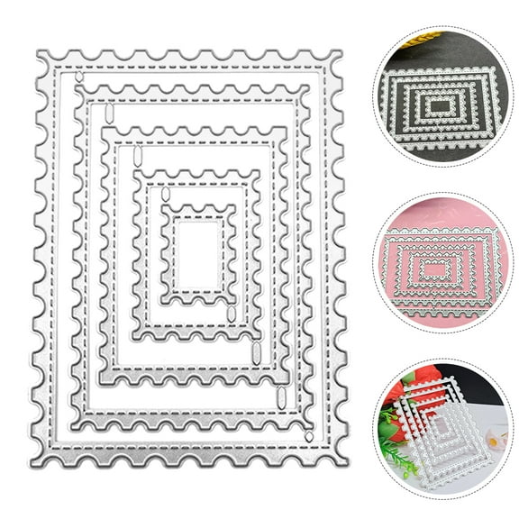 GOOHOCHY 2 Sets Stamp Die Versatile Crafting Dies DIY Making