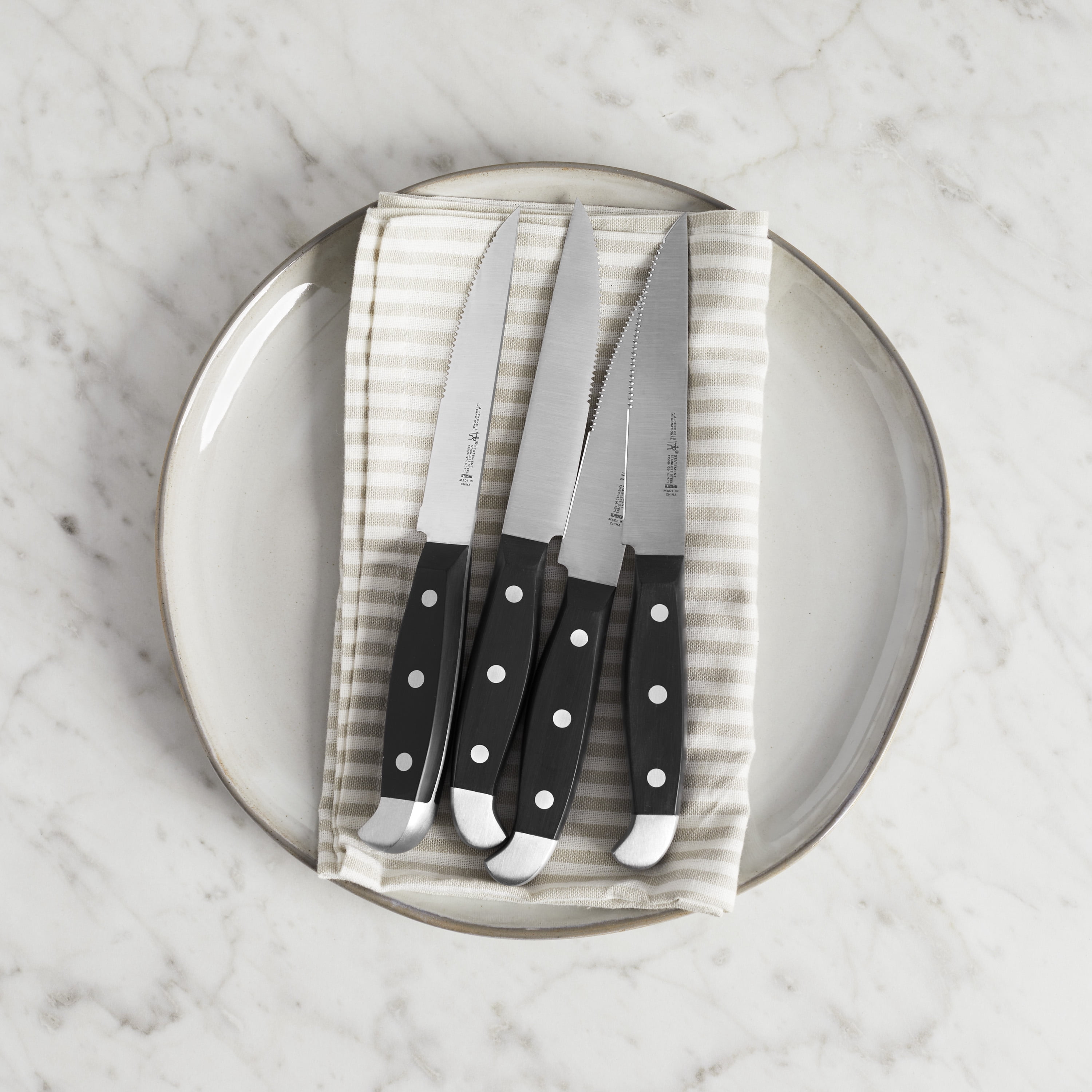Henckels International Statement 4 Pieces Steak Knife Set