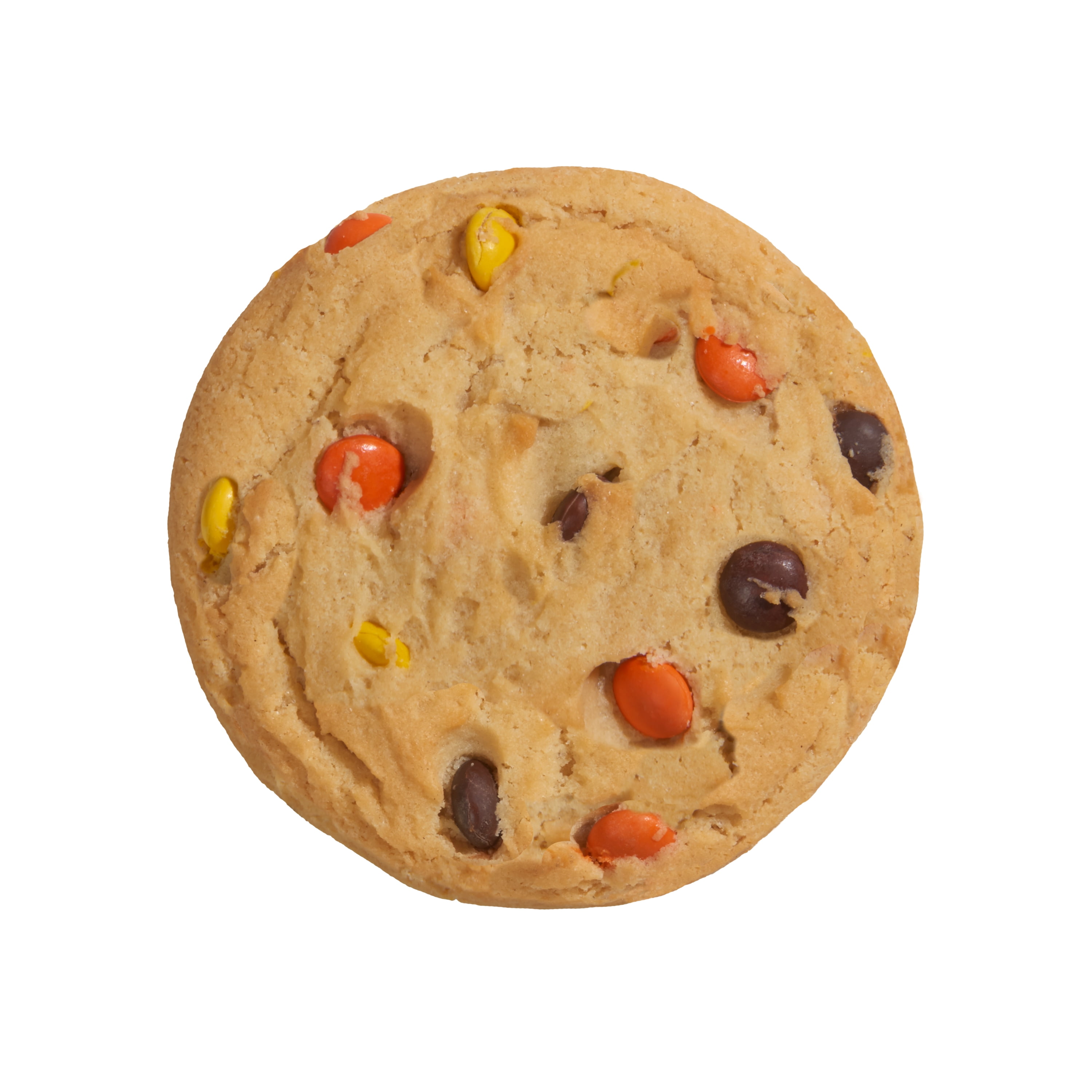 Jimmy's Cookies Peanut Butter Candy Made with Reese's Pieces Bakery Cookie, 3oz, 1 Count, Baked, Ready to Eat