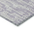 thumbnail image 4 of Addison Rugs Chantille Indoor/Outdoor Transitional Arrows Lavender Washable Round Rug, 8' x 8', 4 of 6