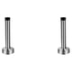 thumbnail image 4 of Matsuzay Tope de puerta de goma plateada - Puerta segura y segura Fácil de instalar Puerta de baño de puerta de acero inoxidable de metal plateado 12cm,1 2Conjunto, 4 of 6