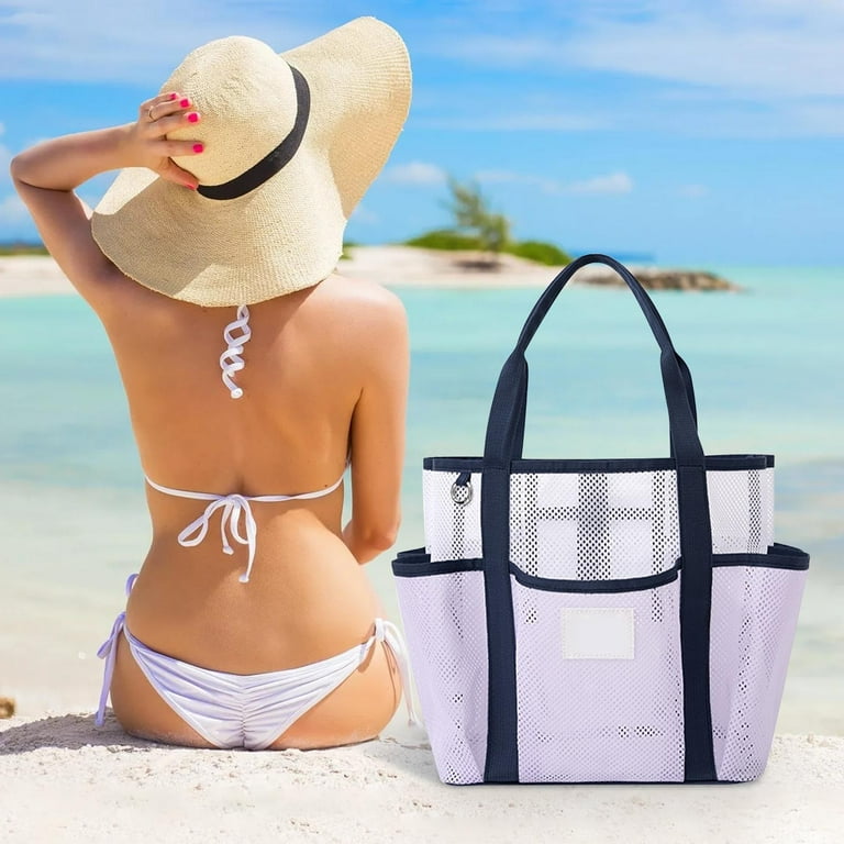 Beach Bag Large Capacity Travel Shoulder Tote for Swimwear