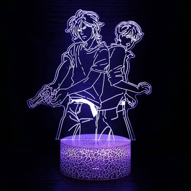Lámpara de fútbol LED 3D con luz nocturna para dormitorio infantil
