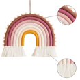 thumbnail image 3 of Colgante de pared del arco iris, decoración del arco iris, colgante de la pared del arco iris de Macrame, decoración de la guardería del bebé del arco iris, decoración de la pared de la guardería, 3 of 5