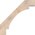 thumbnail image 3 of 5 1/2"W x 34"D x 34"H Merced Smooth Knee Brace, Douglas Fir, 3 of 4