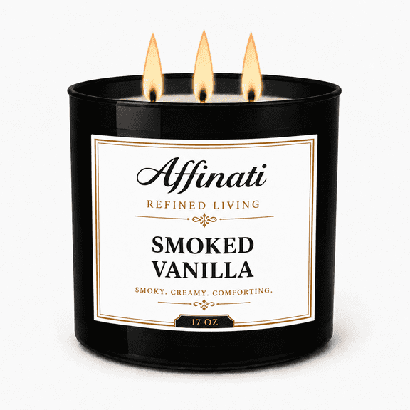 Smoked Vanilla 3-Wick Candle