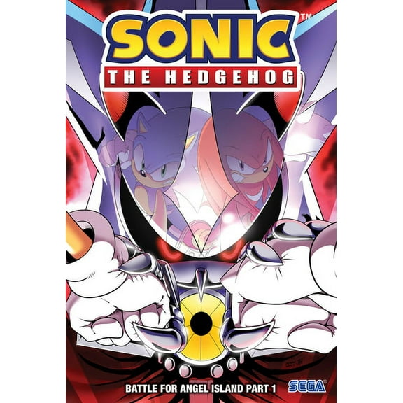 Sonic the Hedgehog Set 2 Battle for Angel Island Part 1, (Hardcover)