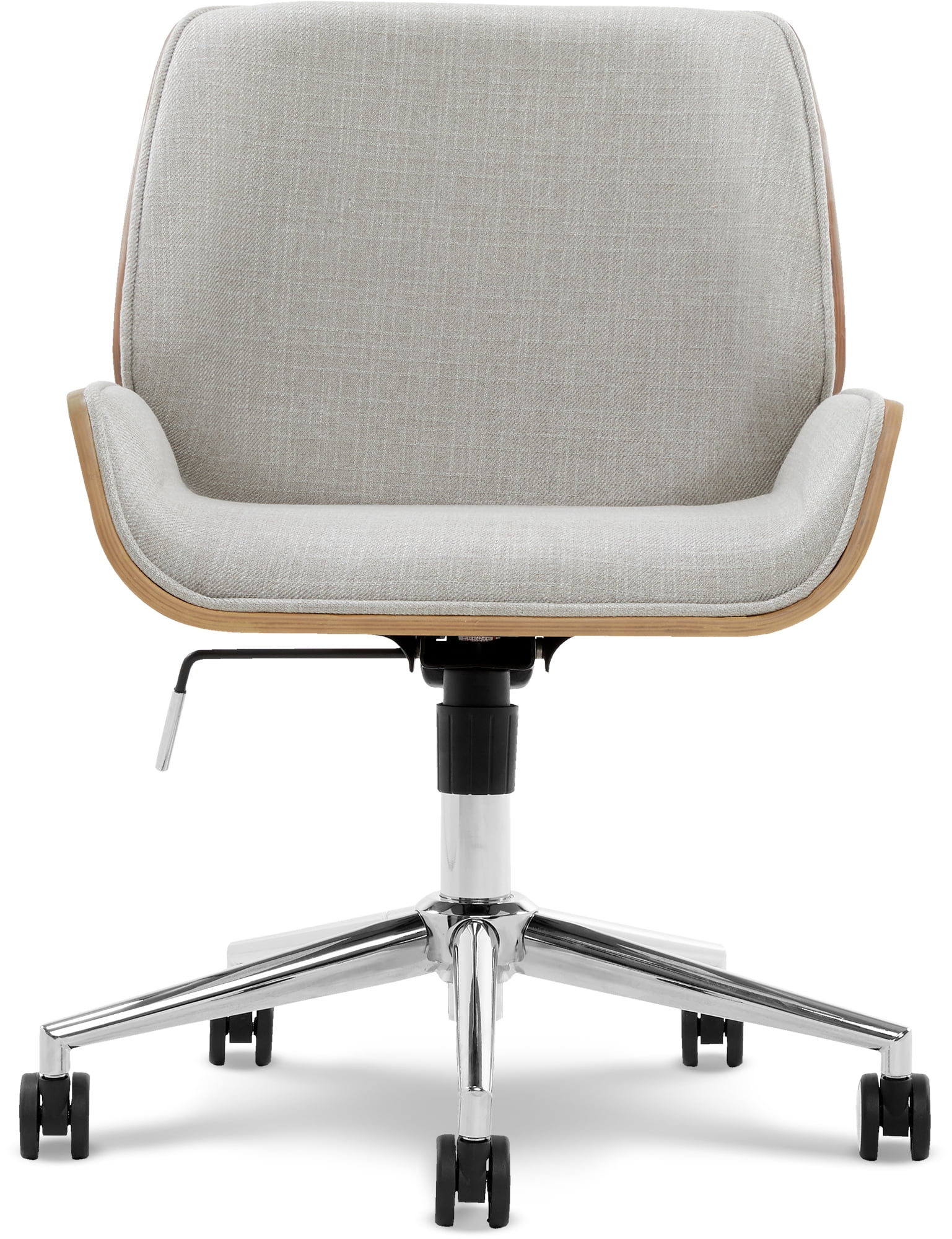 Elle Decor Ophelia Office Chair, Curved Bentwood Low-Back Elle Decor Ophelia Office Chair, Curved Bentwood Low-Back
