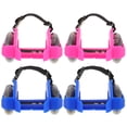 thumbnail image 1 of Beginner Roller Skates Adjustable Light Up Wheels 2 Pairs 4.7 In, 1 of 5
