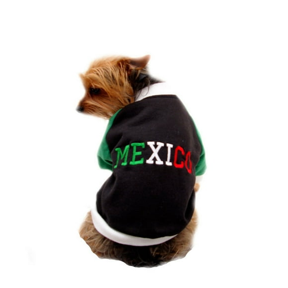 Chamarra Negra México Perro Talla 5 Pet Pals