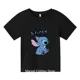thumbnail image 4 of Lilo Stitch Anime Verano Múltiples Moda Niño Niña Camisetas de Algodón Niños Casual Manga Corta Estampado Patrón Niño Camiseta, 4 of 4