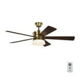 thumbnail image 3 of Monte Carlo 5Atr56d Atlantic 56" 5 Blade Indoor Led Ceiling Fan - Black, 3 of 7