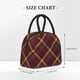 thumbnail image 2 of Fotbe Buffalo Check Plaid Bolsa de Almuerzo con Estampado, Lonchera Aislada, Contenedor de Comida Reutilizable Tipo Cooler a Prueba de Fugas, 2 of 6