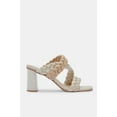 thumbnail image 2 of Dolce Vita Partha Ivory Multi Stella Slip On Square Open Toe Block Heeled Sandal (Ivory Multi Stella, 10), 2 of 6