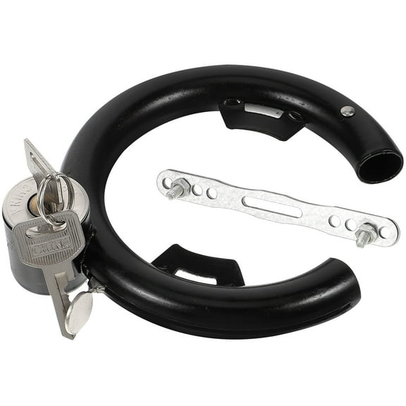 Onaparter Lock Anti-theft Bold Round Electric Scooter Accessories Reusable Portable Disk Brake Bike Supply Convenient （Black）