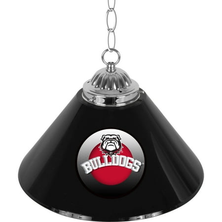 University of Georgia 14" Single Shade Bar Lamp, Honeycomb