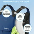 thumbnail image 3 of Koorium Kids Swim Vest Life Jacket Youth,Lightweight Flotation Vest with Adjustable Buckles,Front Pocket,Reflective Strips,Floaties for Swimming,Kayaking,Boating,Fit for 50-125 lbs, 3 of 8