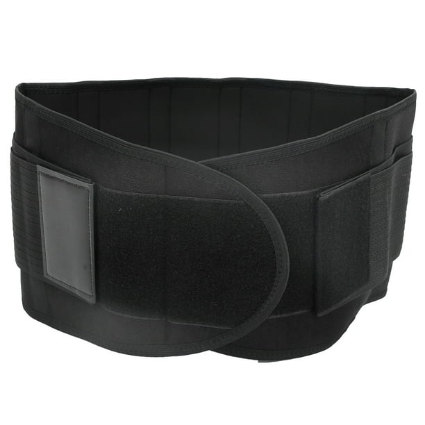 Cinturón deportivo ajustable para la cintura, soporte lumbar para entrenamiento físico y corrección de postura (XL)