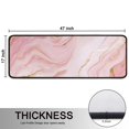 thumbnail image 5 of Kitchen Rugs Sets Of 2,Pink Gold Marble Pattern Anti Fatigue Kitchen Mat Rugs Non Slip Washable,Decorative Kitchen Floor Mats for Kitchen,Sink,Laundry,17"x47"+17"x47", 5 of 5