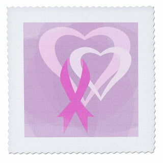4 pack) Offray Ribbon, Pink 7/8 inch Breast Cancer Awareness Satin Ribbon,  9 feet 