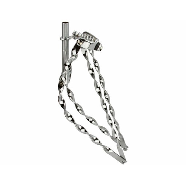26" Bent Flat Twisted Spring Fork 1" Chrome. Bike fork, lowrider bike