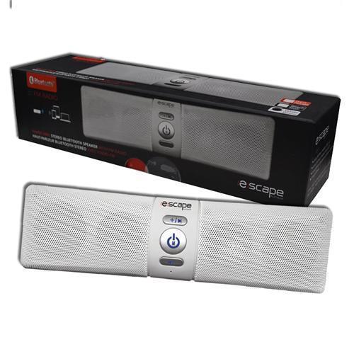 Escape Platinum SPBT930WH Bluetooth Speaker FM Stereo USB Micro SD