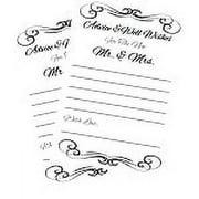 Wedding Activity & Bridal Shower Games Bride Wedding Advice Cards - 40Cards